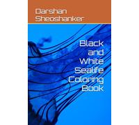 Black and White Sea life Coloring Book