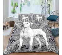 Black and White Sketch Funda Edredon Juego de Ropa de Cama de 3 Piezas Impresión 3D Black and Blanco Sketch Estilo Funda de Edredón Funda de Almohada a Juego Suave for Adolescentes （260x220cm）