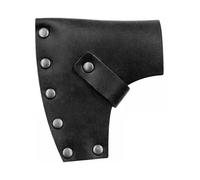 (Black) Axe Sheath, Leather Hatchet Cover With Adjustable Belt For Camping Accessories