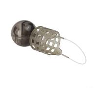 Black Bait Cage Feeder 60 mm con peso integrado (S)