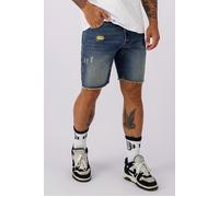 Black Bananas Cut Off Denim Shorts Dark Blue Talla: 29 | Outlet | Hombre | Azul