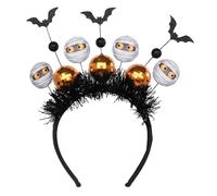 Black Bat Headband - Bat Balls Headpiece Women Girls Hair Accessories, Cute