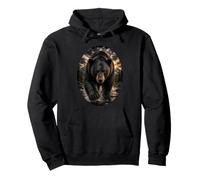 Black Bear Mountain Wilderness Wildlife, Amante de los Osos Sudadera con Capucha
