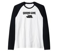 Black Belt Mentality Lucha contra el Suelo No-Gi Dojo Camiseta Manga Raglan