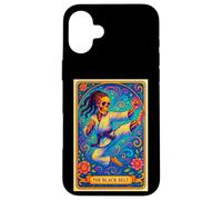 Black Belt Tarot Card Chica Afroamericana Taekowndo Karate Carcasa para iPhone 16 Plus