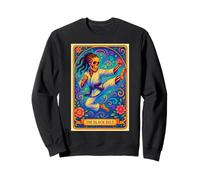 Black Belt Tarot Card Chica Afroamericana Taekowndo Karate Sudadera
