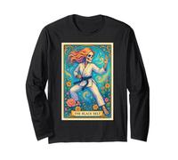 Black Belt Tarot Carta Artes Marciales Chicas Taekowndo Karate Manga Larga
