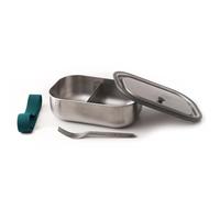 Black+Blum 895611 - Fiambrera de acero inoxidable con capacidad de 1000 ml, océano, 1000 ml