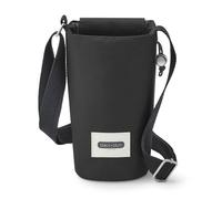 BLACK + BLUM - Bolsa térmica para botellas para adultos y niños, fabricada con PET reciclado y libre de BPA, bolsa para botellas para llevar, color negro