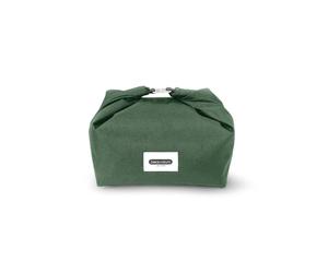 Black+Blum - Lonchera aislada de 6.7 L, a prueba de fugas, para adultos y niños, con construcción enrollable, fabricada con PET reciclado y sin BPA, bolsa de alimentos para llevar, color verde oliva