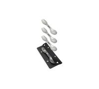 BLACK+BLUM Set de göffel de 4 piezas de acero inoxidable plata