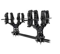 Black Boar Camco ATV/UTV - Soporte doble para pistola/herramienta | Cuenta con dientes flexibles que no se dañan para un mejor agarre, almohadillas de placa base de goma y tiene un peso máximo de