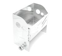 Black Boar Soporte de aluminio de jabalí negro para remolques cerrados/garaje | Sostiene (1) rollo de papel | Construcción duradera | Fácil de instalar (66125)