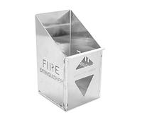 Black Boar Soporte de aluminio de jabalí negro para remolques cerrados/garaje | Sostiene de forma segura un extintor de 5 lb. Construcción duradera, fácil de instalar (66105)