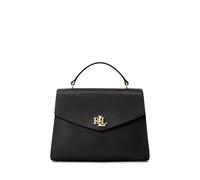 Black Bolso satchel Farrah mediano de piel TALLA ÚNICA