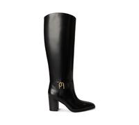 Black Bota alta Raelynn de piel brillante EU 37