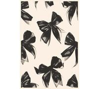 Black Bow Gratitude Journal: 5-Minute Daily Affirmations and Reflection Notebook with Template, 6x9 inches, His and Hers Gifts