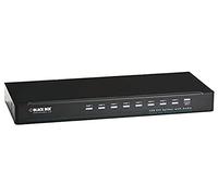 Black Box 1 X 8 DVI-D SPLITTER with Audio and HDCP with Audio and, 768761 (Audio and HDCP with Audio and HDCP, 1 x 8)