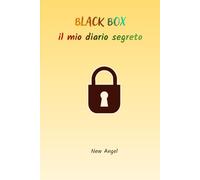 BLACK BOX il mio diario segreto: Regalo ragazzo/ragazza, Regalo compleanno, Diario segreto, Appunti per ragazzi, Diario adolescenti, Taccuino cancelleria A5, Copertina rigida