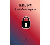 BLACK BOX Il mio diario segreto: Regalo ragazzo/ragazza, Regalo compleanno, Diario segreto, Appunti per ragazzi, Diario adolescenti, Taccuino cancelleria A5, Copertina rigida.