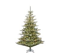 Black Box Trees Celtis - Árbol de Navidad Artificial con iluminación LED, 215 x 135 cm de diámetro, Color Verde
