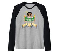 Black Boy Magic Back To School Hello Melanin - Niños pequeños Camiseta Manga Raglan