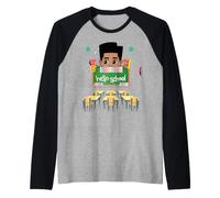 Black Boy Magic Back To School Hello Melanin - Niños pequeños Camiseta Manga Raglan