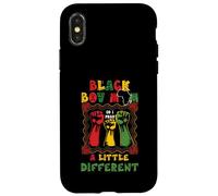 Black Boy Mom Así Que rezo un Poco Diferente para el Día de Las Madres Negras Carcasa para iPhone X/XS
