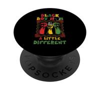 Black Boy Mom Así Que rezo un Poco Diferente para el Día de Las Madres Negras PopSockets PopGrip Adhesivo