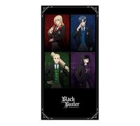 Black butler: public school arc toalla the prefect four / p4 150 x 75