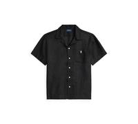 Black Camisa de lino Classic Fit XS