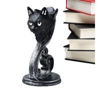 Black Cat Figurine - Cat Home Decor, Resin Cats Decor, Blacks Kitten, Cats Toy, Display Cute Black Kitten Figurines On Tables Or Shelves To Add Charm And Modern Style Indoors Make Your Place More Styl