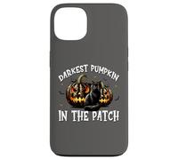 Black Cat Halloween Graphic For Darkest Pumpkin In The Patch Carcasa para iPhone 13