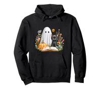 Black Cat Halloween Shirt Book Lover Halloween Ghost Sudadera con Capucha