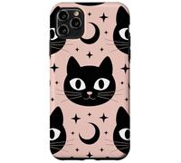 Black Cat Moon Magic Cute Halloween Witchcore Look Carcasa para iPhone 11 Pro MAX