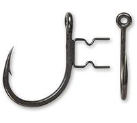 Black Cat Premium Claw Single Anzuelo Extremadamente Estable para Pesca de Siluro, con Soporte optimizado para pez de Goma, Accesorios de Pesca, Revestimiento DG 7/0