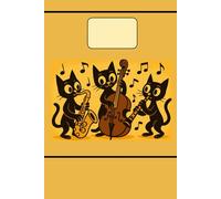 Black Cat Trio Journal Notebook: A Jazzy Spot for Notes, Doodles & Daydreams