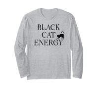Black Cat Witch Energy Black Cat Halloween Cute Witchy Cat Manga Larga