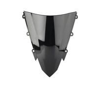 (Black)CBR 500R Motorcycle Windshield Windscreen Double Bubble ABS For Honda CBR500R 2016 2017 2018