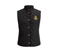 Black Chaleco acolchado con pana y escudo XXL