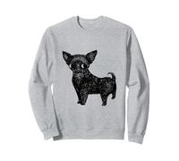 Black Chihuahua Sudadera