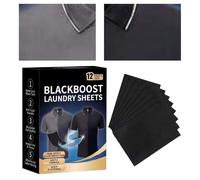 Black Clothes Dye, Restore Color Long-Lasting Laundry Supplies, 12 Pieces Dye Up Clothing Tablets, Revive Cotton, Wool, T-Shirts, Shoes, Pants, Sweaters, Arts & Crafts, Home, Travel