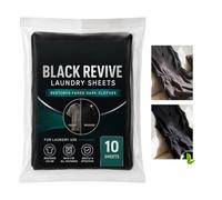 Black Clothes Dye Safe Darkening Fabric Repair Color Restoration | Black Fabric Dye Helps Refresh Faded Clothing And Restore A Deeper Dark Colour For Everyday Garments And Textiles.