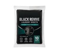 Black Clothes Restorer - Black Fabric Color Restorer | Clothing Dye , Black Color Restoring Laundry Sheets for Washing Machines Cotton Linen Wool Silk Synthetic