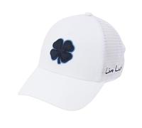 Black Clover Golf Luck #9 Gorra de Golf, Blanco/Marino, L/XL