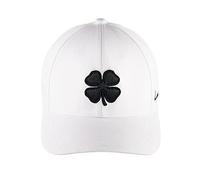 Black Clover - Gorro para Hombre, diseño de trébol, Hombre, Color Blanco, tamaño L/XL/7 3/8-7 3/4