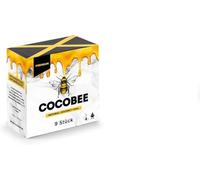 Black Coconut Carbón DISPAU COCOBEE Premium de 26 X 26 MM Carbón Natural de Coco Premium Cachimba y BBQ - Briquetas de Carbón de Coco Shisha y Barbacoas. (9 Unidad)