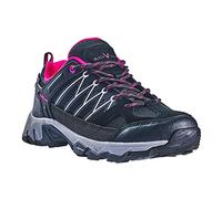 Black Crevice Botas de Senderismo para Mujer, montañismo, Negro y Rosa, 40 EU