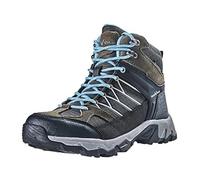 Black Crevice Botas de Trekking Mujeres I Caña Alta Zapatos de Senderismo I Calzado Senderismo Impermeable I Zapatos Outdoor I Botas Senderismo tapizadas con amortiguación excelente