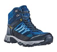 Black Crevice Botas de trekking para hombre, impermeables, azul/naranja, 43